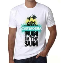 Men’s Graphic T-Shirt Fun In The Sun In Cartagena Eco-Friendly Limited Edition