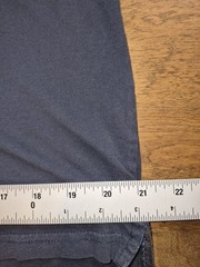 Kuhl Men’s Large T Shirt Born in the Wild Wildfibre Organic Cotton Navy Tee Logo