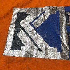 Vintage 90s Karl Kani Shirt Size 2XL Streetwear Hip Hop Signature Metallic NWT