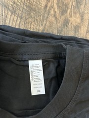 Mens Crew Neck T-Shirt Lot of 4 100% Cotton Gray Black New Basics Neutral Sz XL