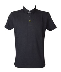 F.LLI CAMPAGNOLO men’s short sleeve jersey polo shirt with collar and buttons and slits