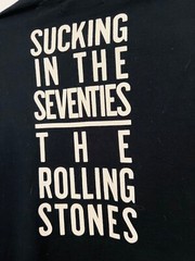 HYSTERIC GLAMOUR 30th Anniversary THE ROLLING STONES MEDIUM Sucking in Seventies