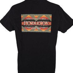 Pendleton T Shirt Mens Size Medium Black Aztec Southwestern
