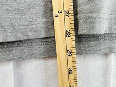 Naturalife Mens Cotton Rayon Light Grey Large Mock Neck Turtleneck NWT