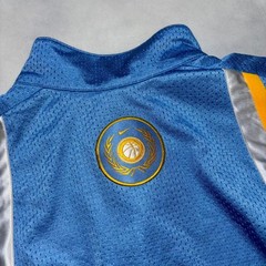 Vintage Nike United Ballers Warm Up Jersey Med Blue Ginobili Shooting Shirt Y2K