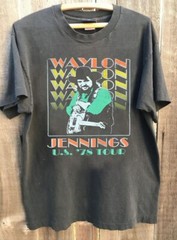 Waylon Jennings U.S Graphic Charcoal Classic Style Shirt S-5XL WA0255