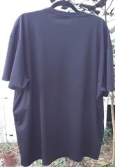 Mens T-Shirt XXL UMPNATION Black 100 % Polyester Fast Dry Lightweight