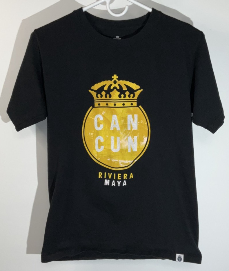 Cancun Short Sleeve T-Shirt Men’s Small Black