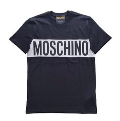 Moschino jersey t-shirt ZRA0728 black-white