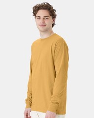 ComfortWash By Hanes Mens Garment Dyed Long Sleeve T-Shirt GDH200 Up To 3XL