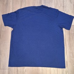 Lot of 4 District 3XL Mens Royal Blue Short Sleeve Perfect Tri Tee T-Shirts