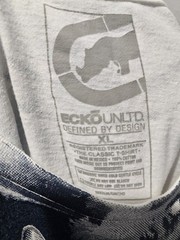 Vintage Y2K Ecko Unltd Rhino Graphic T-Shirt Mens XL White Graffiti Streetwear