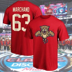 Tkachuk 19, Bobrovsky 72, Barkov 16, Marchand 63 Name & Number Players For Fan
