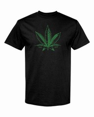 POT LEAF Adult Unisex T-Shirt Multi Colors S-XL FREE S&H!