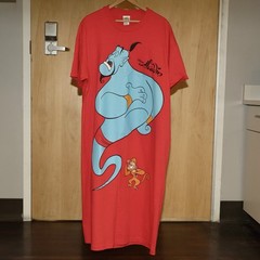 Vintage 90s Disney Aladdin Genie Sleep Shirt Night Gown