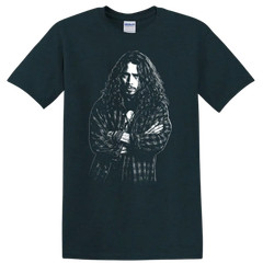 Chris Cornell T Shirt Rock Legend Portrait Grunge Music Singer Fan Tribute Tee