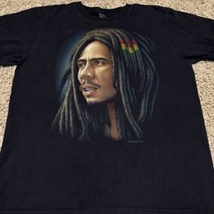 Bob Marley Black T-Shirt Men’s Size Extra Large XL – Roots Rock Reggae