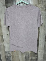 Dutch Bros Coffee Mountain Range Sun Logo Light Purple T-Shirt Size Medium