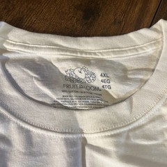 Fruit of the Loom Men’s Tee Shirt Short Sleeve 100% Cotton 4XL – NWT – Lot of 6