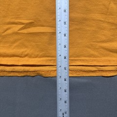 Outrank T-Shirt XL Orange Blue Bear Graphic Money Bags “All Earned” Streetwear