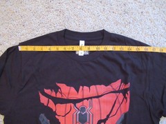 Marvel Spider-Man: No Way Home Torn Suit Long-Sleeve T-Shirt Size Medium