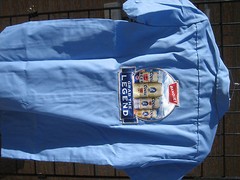 new COORS light DICKIES uniform Workshirt Shirt Beer Delivery Brewery Patch work