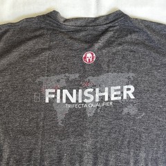 2016 Reebok Spartan Race Shirt XL Gray Hawaii Finisher Trifecta Qualifier 2945