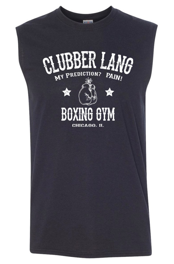 CLUBBER LANG Boxing Gym SLEEVELESS T-shirt – Rocky Balboa 80’s Movie