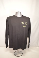 NWT RVCA VA RVCA Relic Stack Long Sleeve Black T-Shirt Size M