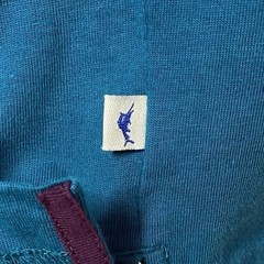 Tommy Bahama Mens XL Teal Blue V-Neck Pocket T-Shirt Short Sleeve Marlin Logo
