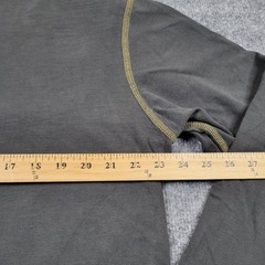 Orvis Shirt Mens Large Gray Long Sleeve V Neck Pullover Tee Top Casual Outdoors