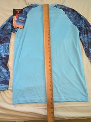 Habit Pacific Trek Long Sleeve Performance Water Swimming Tshirt Size Small