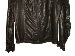 Men’s All Saints MCKAY LEATHER SHIRT jacket overshirt L (ref79) £149.99!!!!!