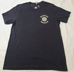 2pk NWT Weekend Warrior Shirt Mens Sz Largr Black Graphic Tee Funny Casual Army