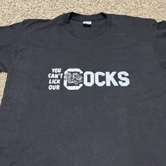 Vintage South Carolina Gamecocks You Can’t Lick Our Cocks Unisex Tee Single USA