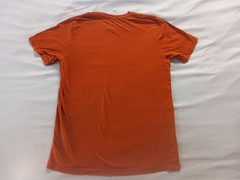 Straight To VHS / Pocket Vinyl Tour Shirt Collab Orange Adult SZ L -CT Punk Rock