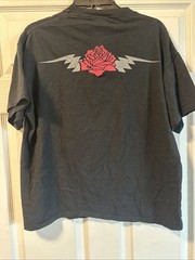 Vintage Grateful Dead Skeleton Walking on Skulls Thrashed T-Shirt Brockum USA