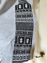 Slvdr 100% Cotton Henley T-Shirt Grey W/ Black Side Panels Men’s Size XL EUC