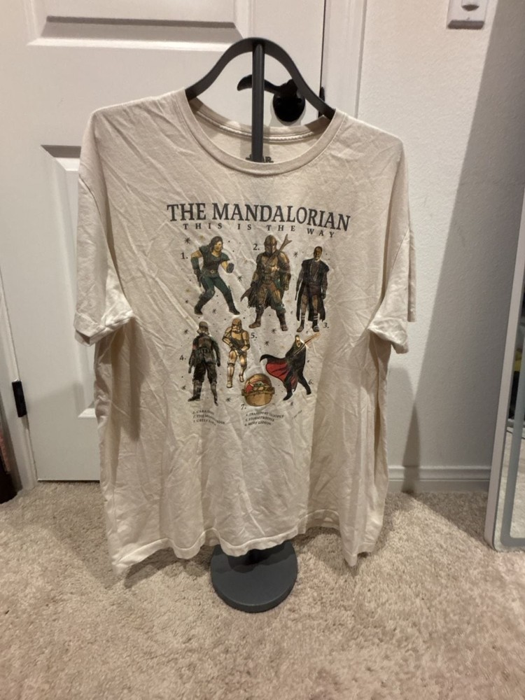 Star Wars The Mandalorian This Is The Way Character Graphic T-Shirt