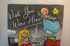 Licensed SUPER MARIO 2020 Ladies XXXL Princess T-Shirt Poly/Cotton 80/20 blend