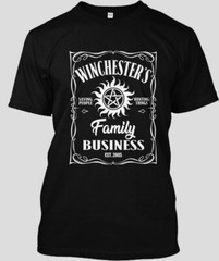 Best Seller Family Business Classic Mens Black Tshirt Size S-5XL