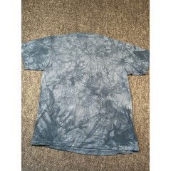 The Mountain Elephant T Shirt Blue Tie Dye Graphic Adult Medium festival EUC