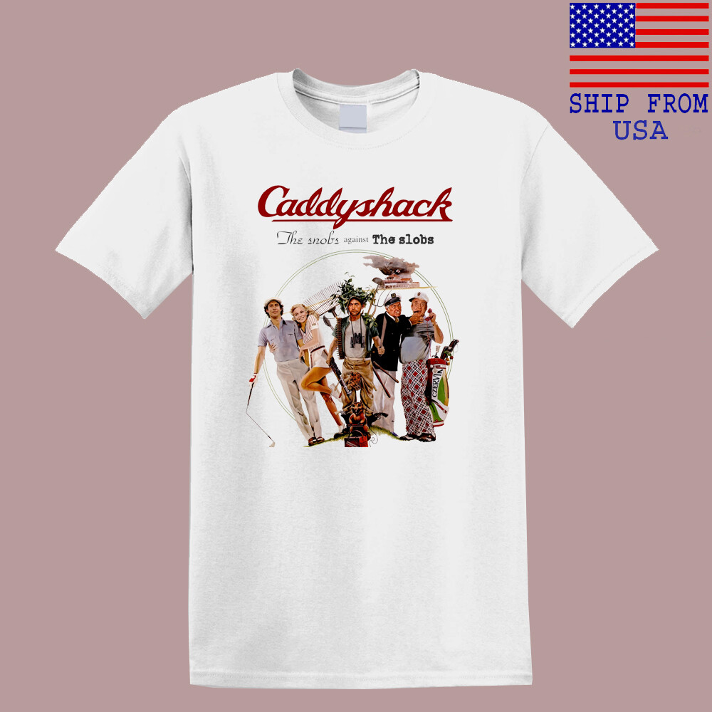 Caddyshack Golf Movie Men’s Grey T-Shirt Size S-5XL