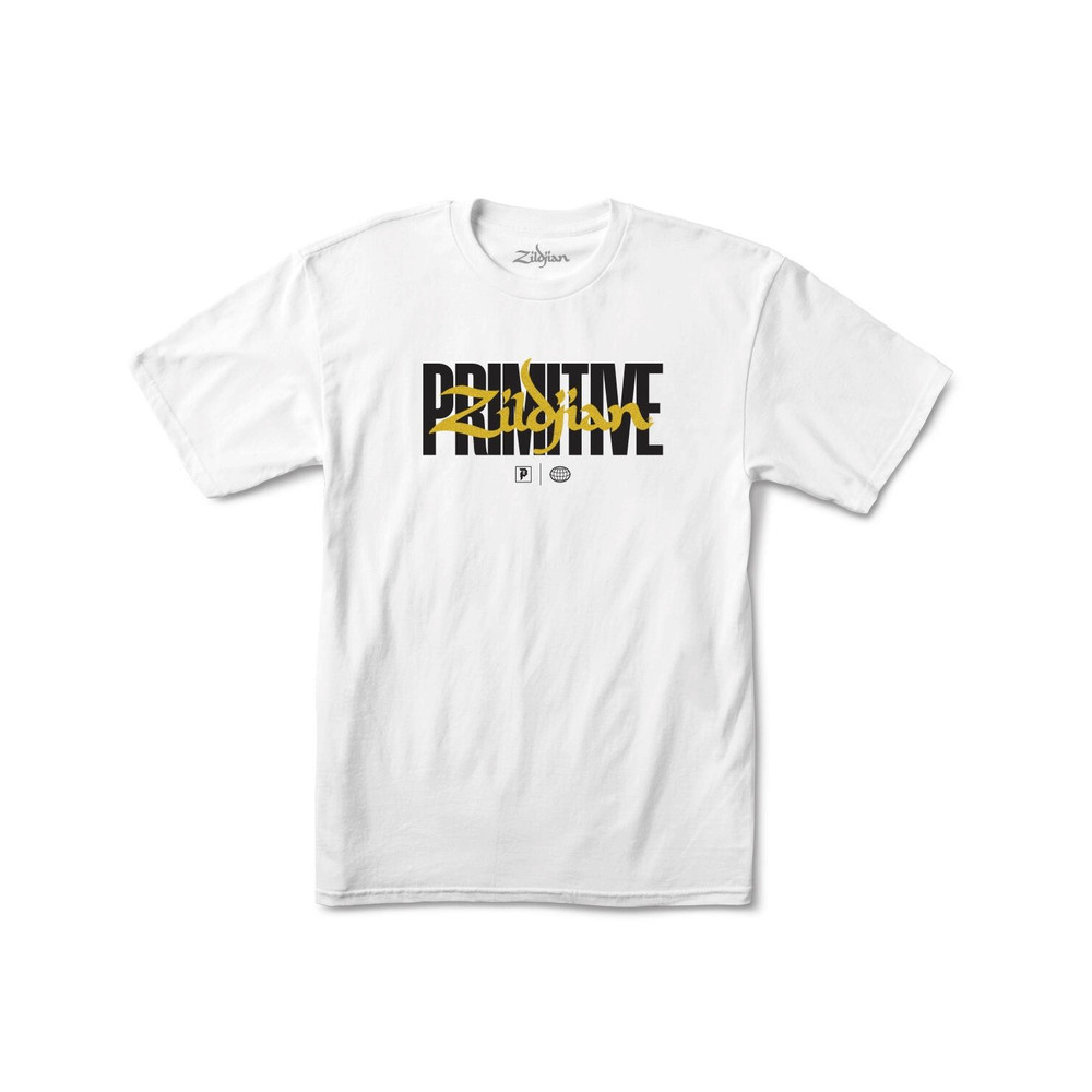 Primitive x Zildjian Skateboard T-Shirt Unite White