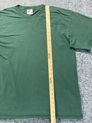 Vintage Nike Mini Swoosh T Shirt Mens XL Green Made in Mexico Embroidered Logo