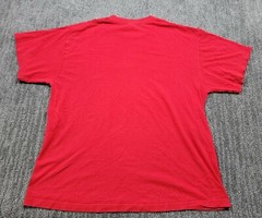 Delta Men Shirt XL Red Heavy Family Guy Funny Novelty Graphic Modern TV Cartoon