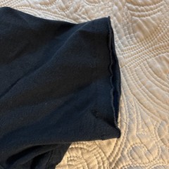 Cremieux Men’s Large Black T Shirt With a Rising Phoenix & Raw Edge Sleeves