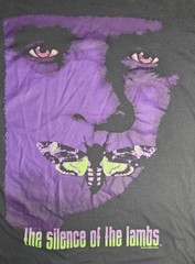 The Silence of the Lambs Graphic T Shirt Mens 3XL Black Horror Movie Tee