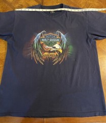 Harley Davidson Motorcycles Denney’s Springfield, MO T Shirt Legends Live Sz XL