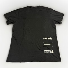 Taco Bell Live Mas Graphic Tee 2X Black Fast Food Brand Shirt